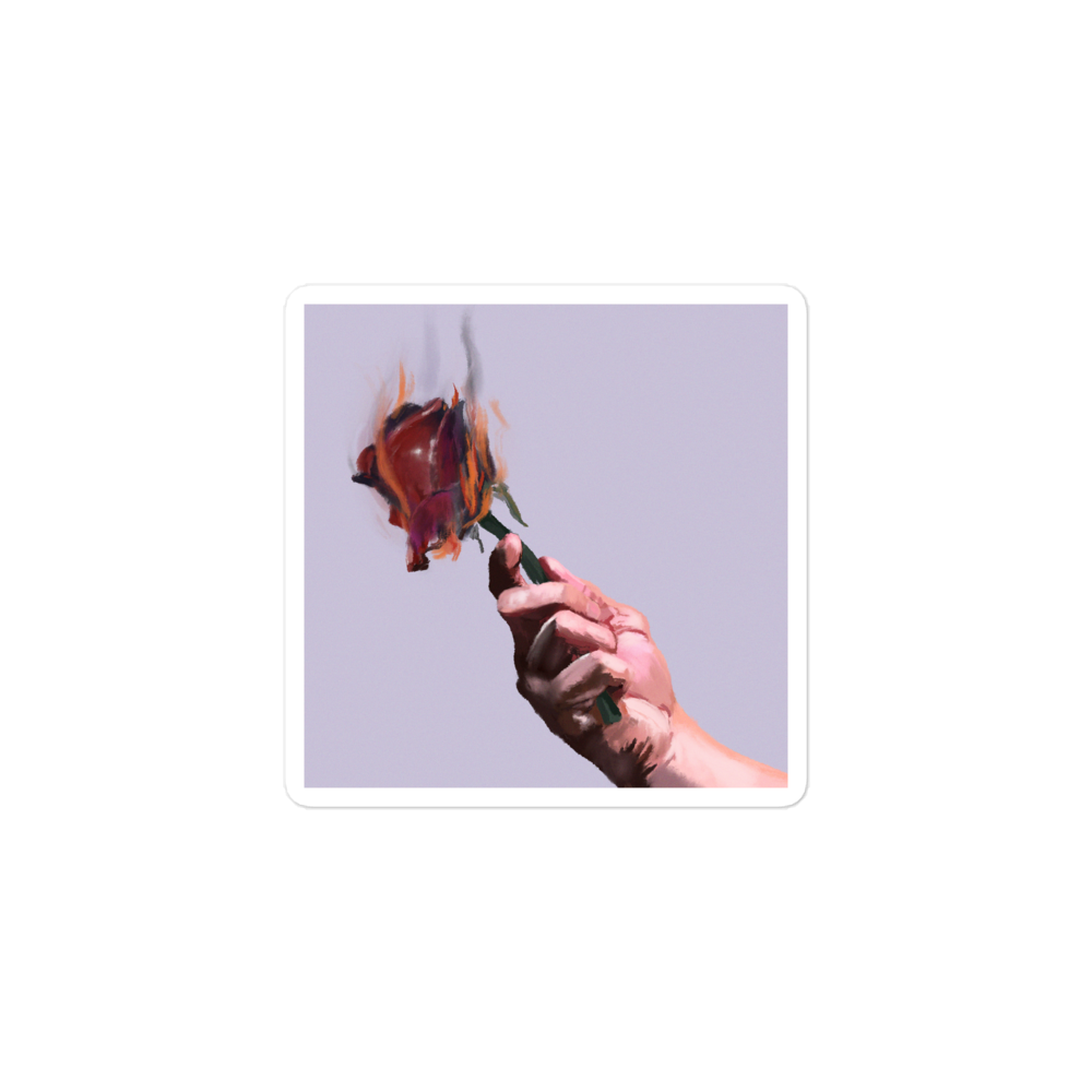 Losing Interest Cover Sticker