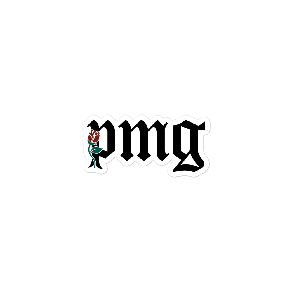 Prosperous Music Group "PMG" Sticker
