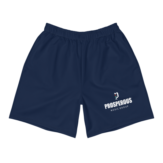 Prosperous Music Group Men's Athletic Shorts (Navy)