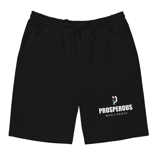 Prosperous Music Group Fleece Shorts (Black)