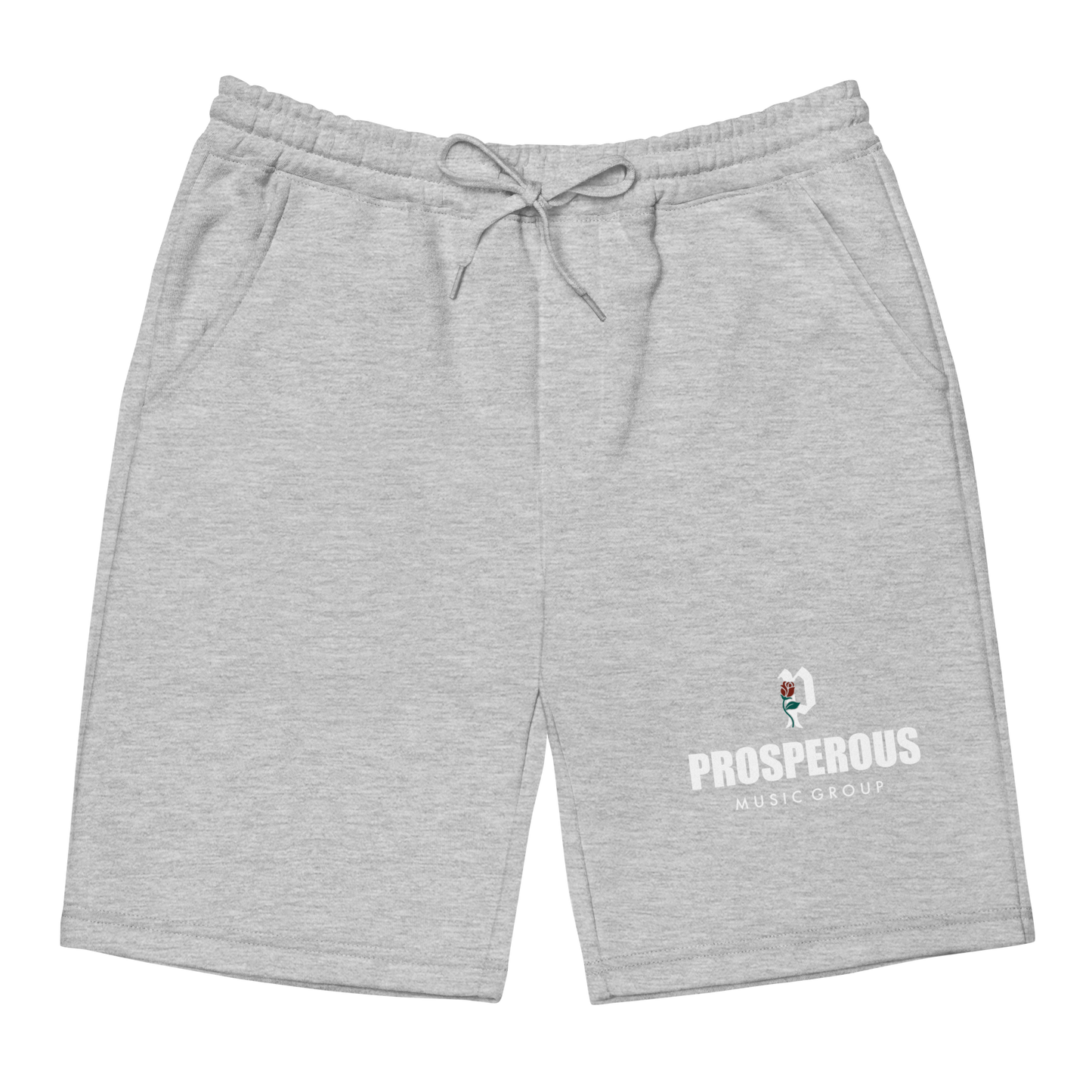 Prosperous Music Group Fleece Shorts (Heather Gray)
