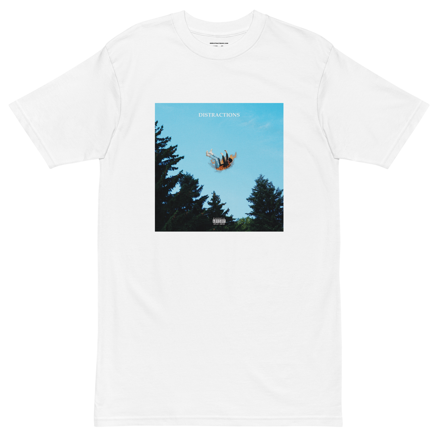 Distractions Cover Tee (White)