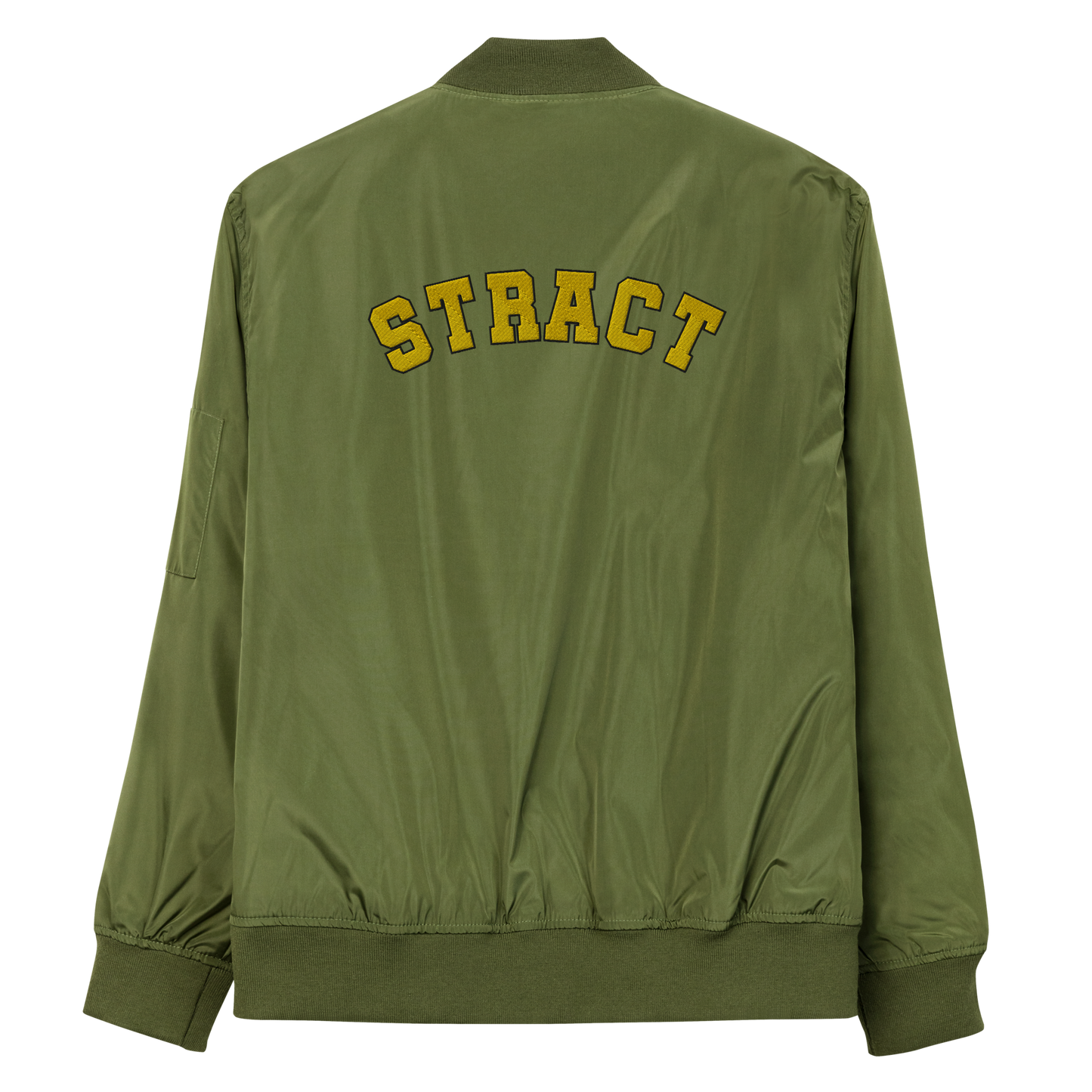 Stract Distractions Bomber Jacket (Military Green)