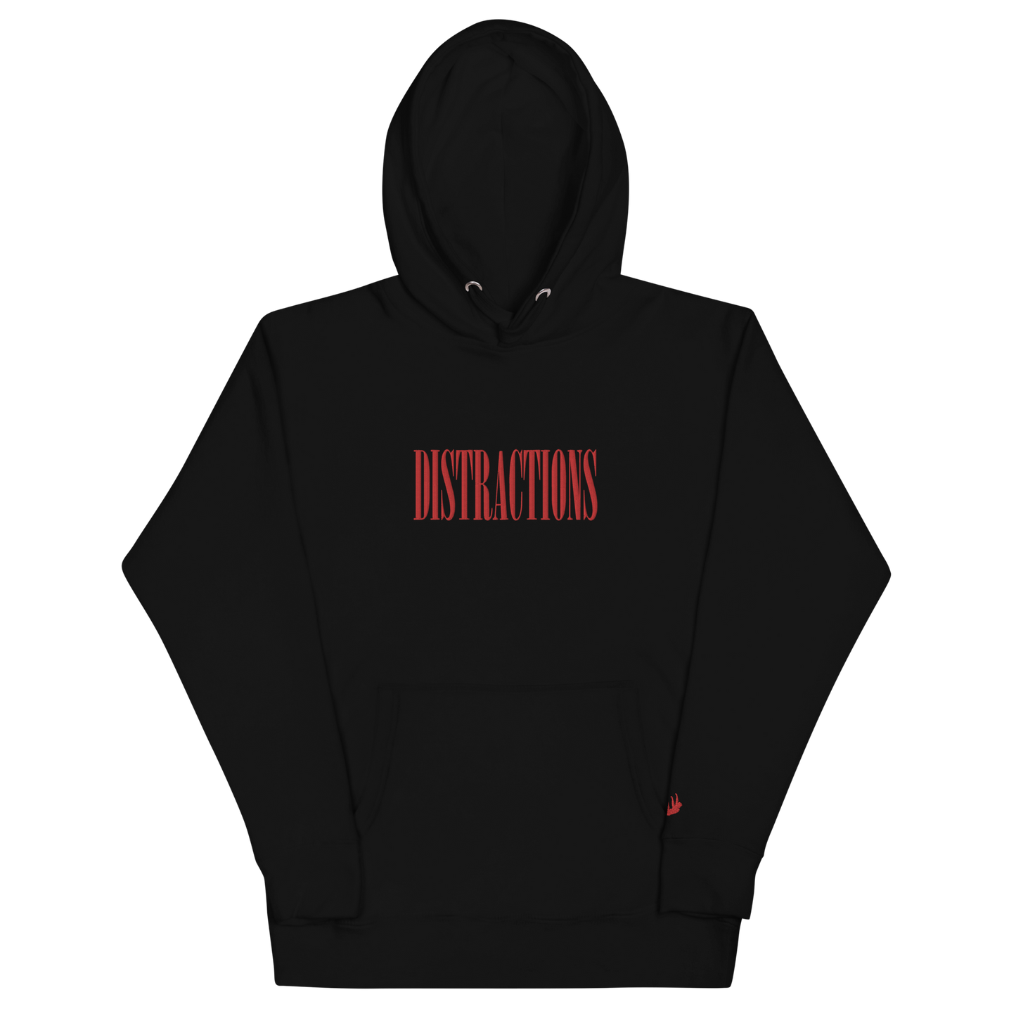 Distractions Vintage Hoodie (Black)