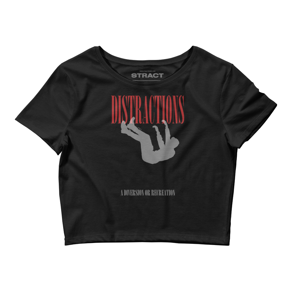 Distractions Cropped Vintage Tee (Women's)